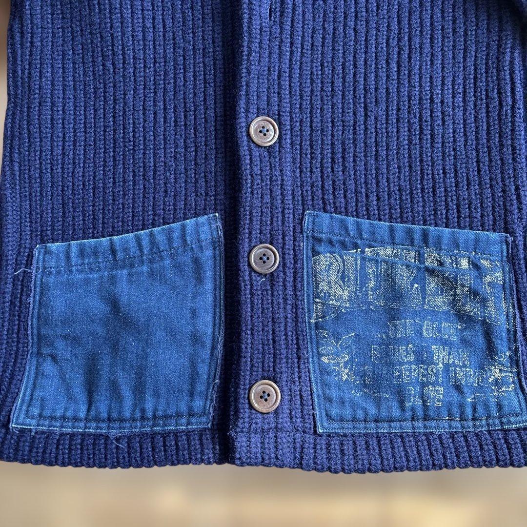 BLUE BLUE 圧縮ニットジャケット キムタク着用ラブジェネ　ハリラン