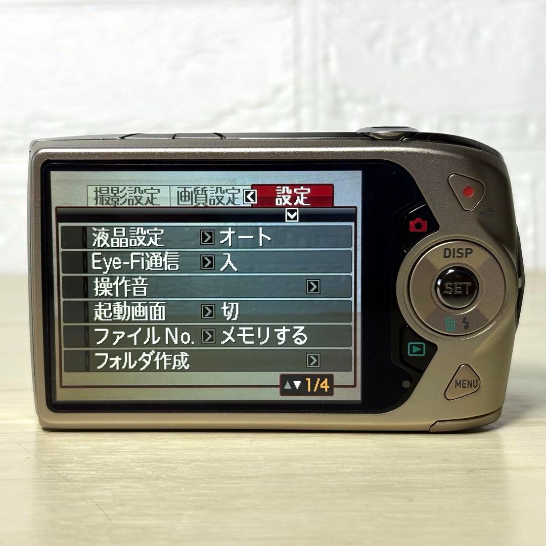 【美品】CASIO EXILIM EX-Z2300 コンデジ ゴールド カシオ