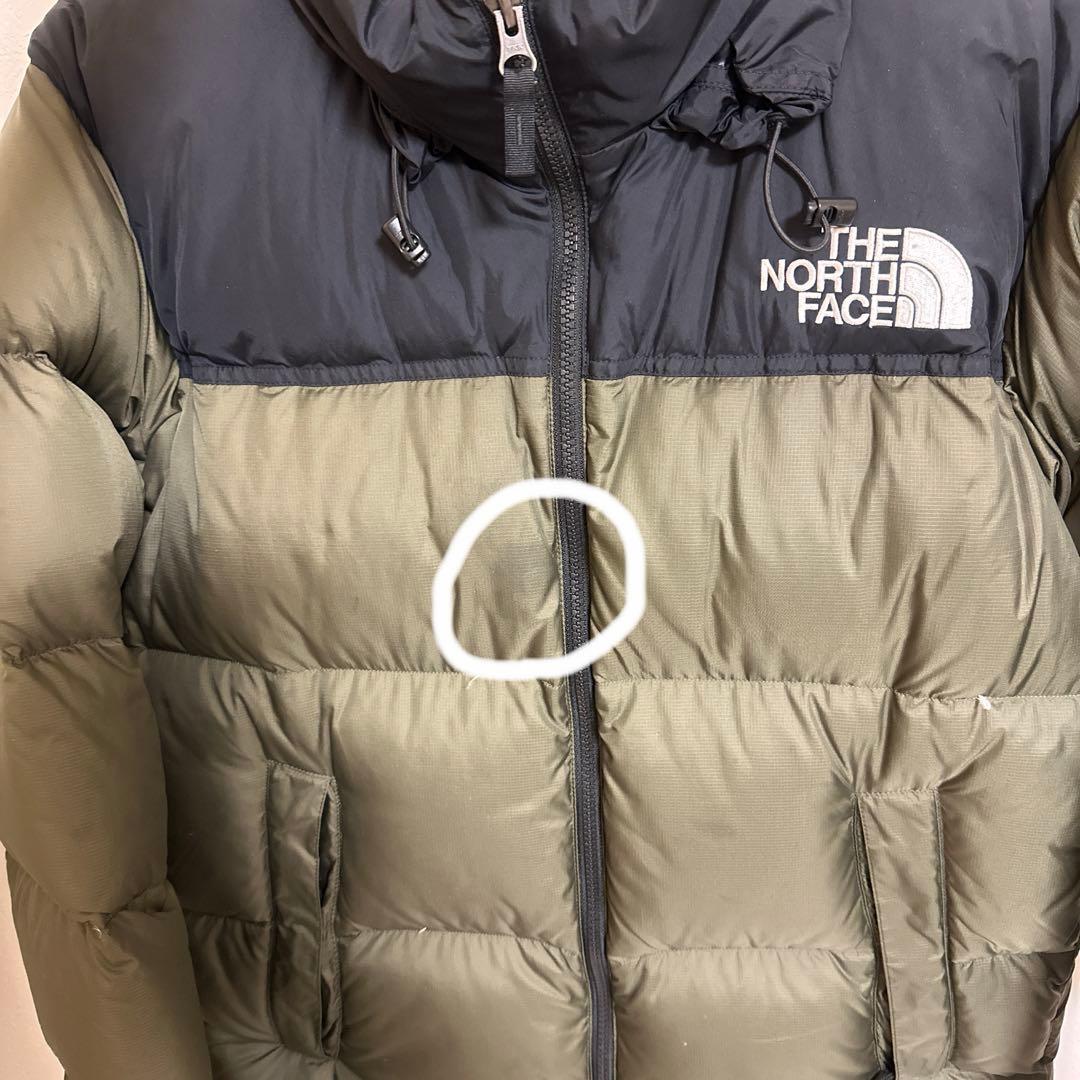 K.M THE NORTH FACE ダウンジャケット オリーブブラック