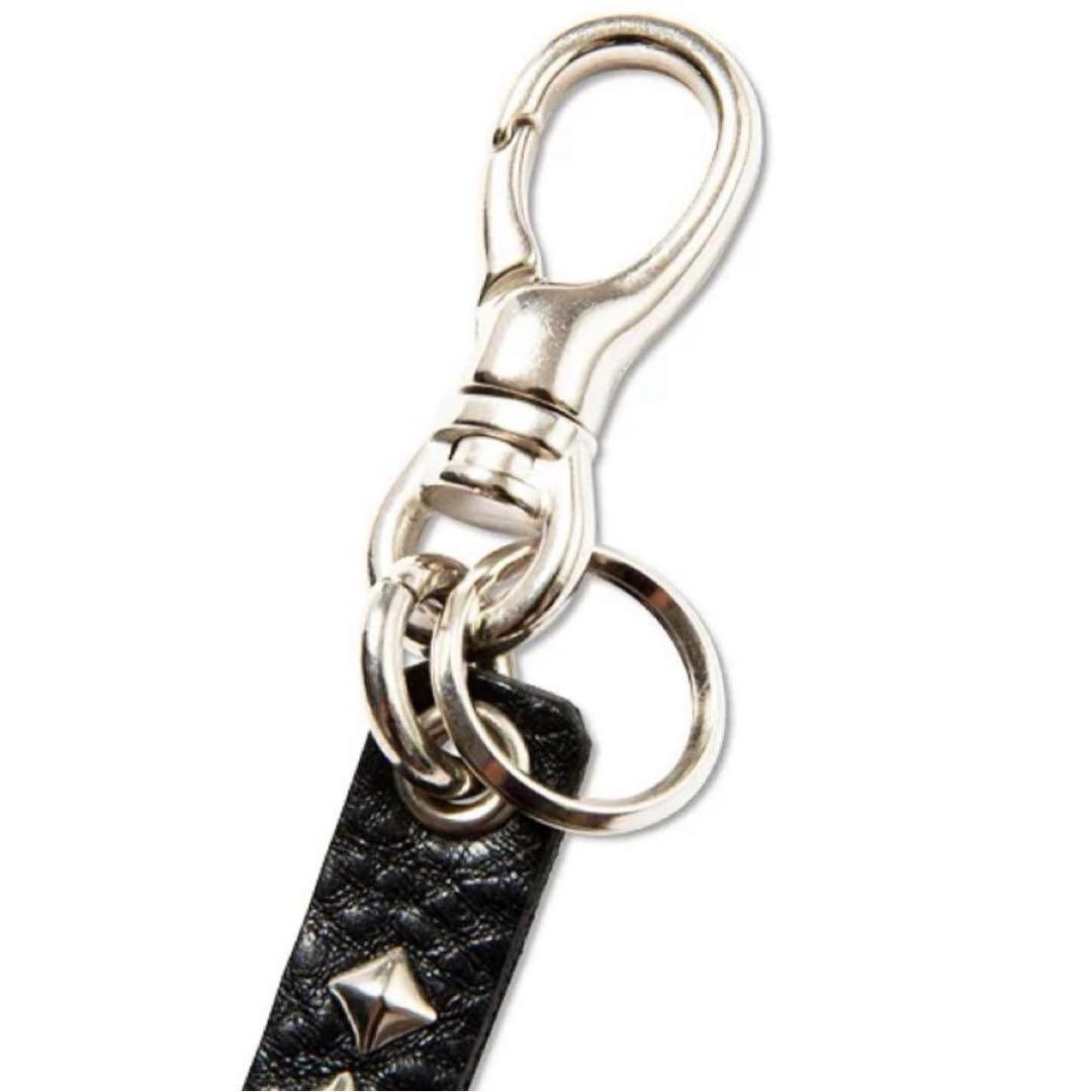 CALEE キャリー　スタッズレザー　キーリング　キーホルダー　山田蓮　アメカジ