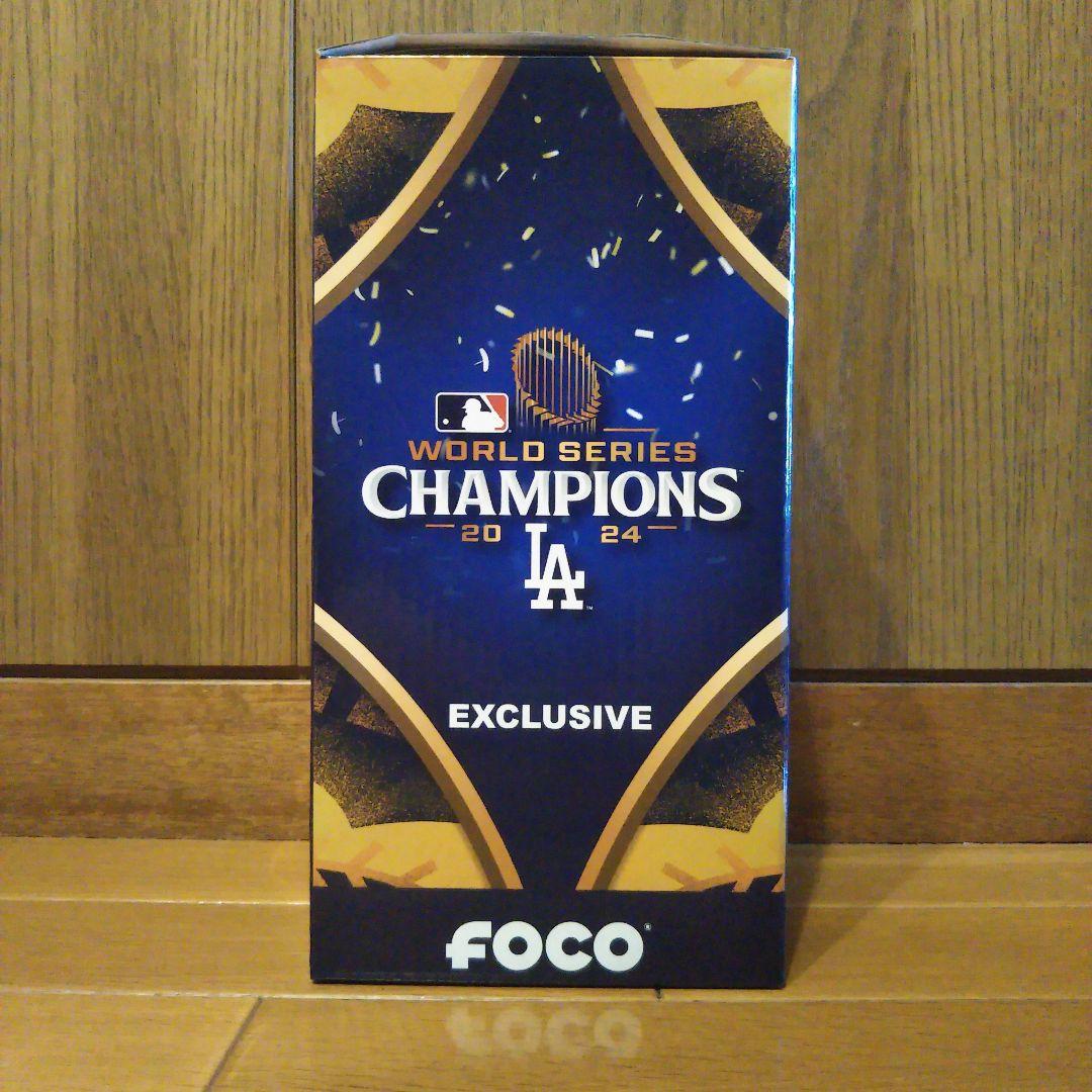 【新品】大谷翔平　2024WSチャンピオン ボブルヘッド　金台座！