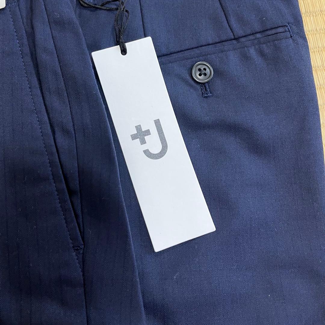 【新品】ユニクロ+Ｊ　ウールスリムフィットパンツ