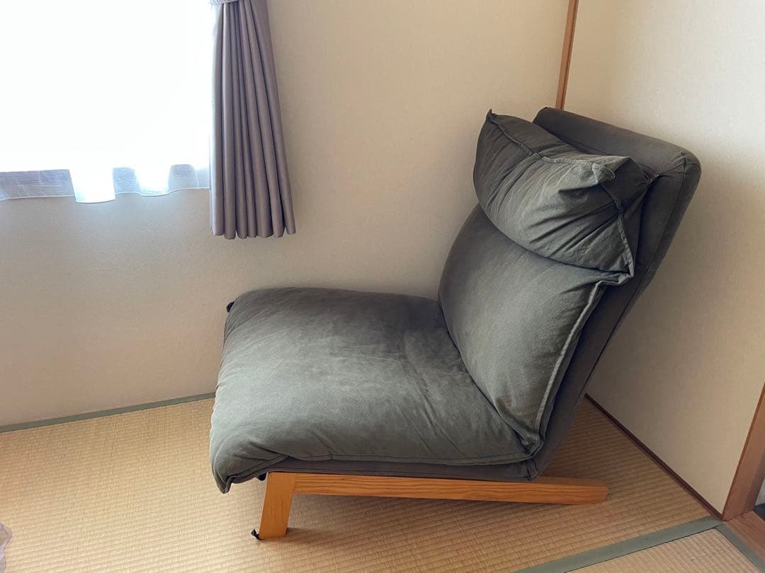 shuwazo無印良品　リクライニングソファ　ブラウン