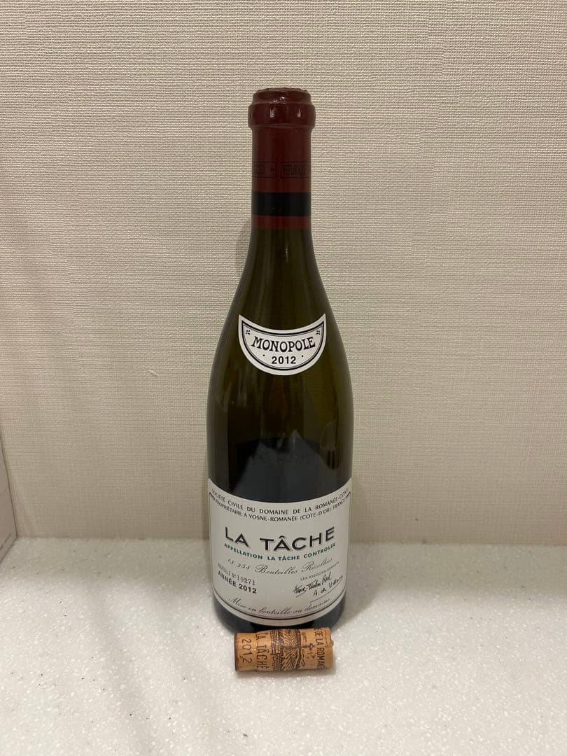 LA TÂCHE 2012 ラ ターシュ2012空瓶