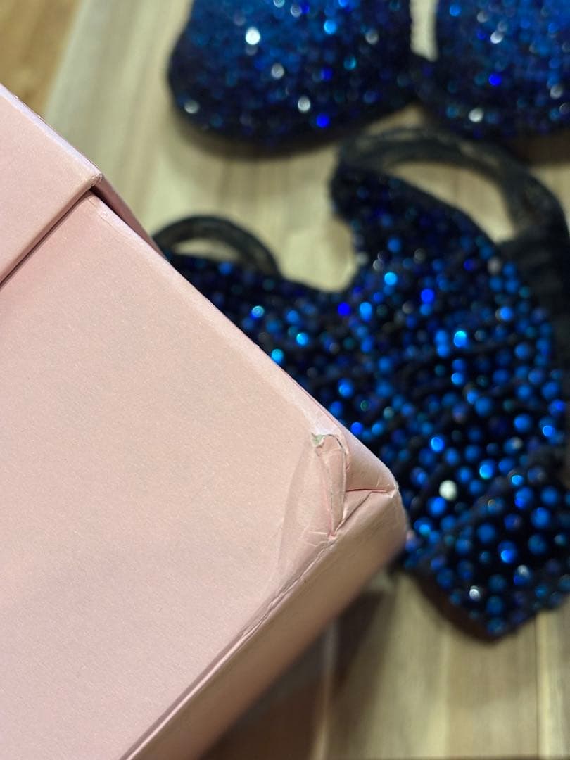 SVビキニJBBFビキニフィットネス青グラデ