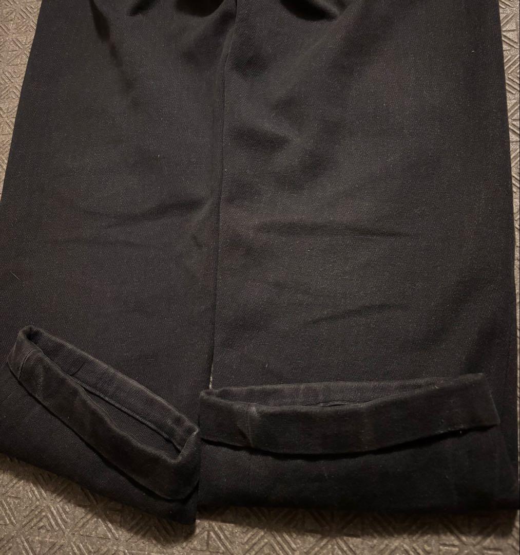 50s 60s ウィップコード 墨黒 オールコットン ブラック 菱形 希少美品