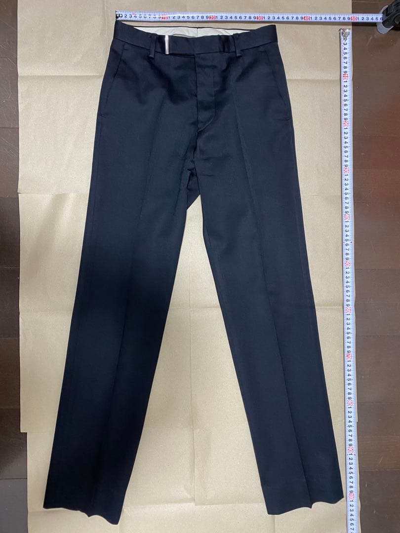 ヘルムートラング　本人期　黒スラックス　 サイズ44 アーカイブ