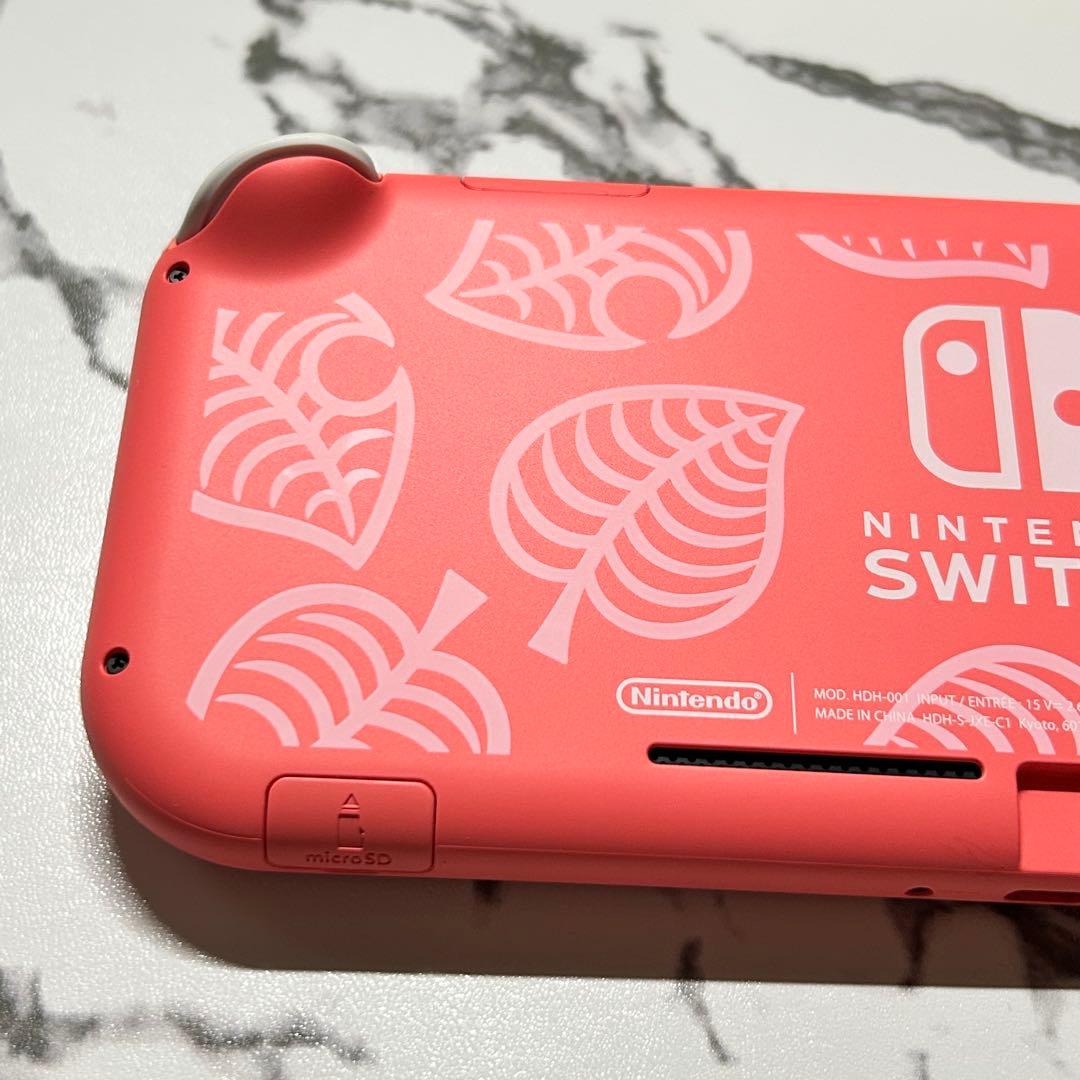 バ*ム様 Nintendo Switch Lite コーラルピンク しずえアロハ