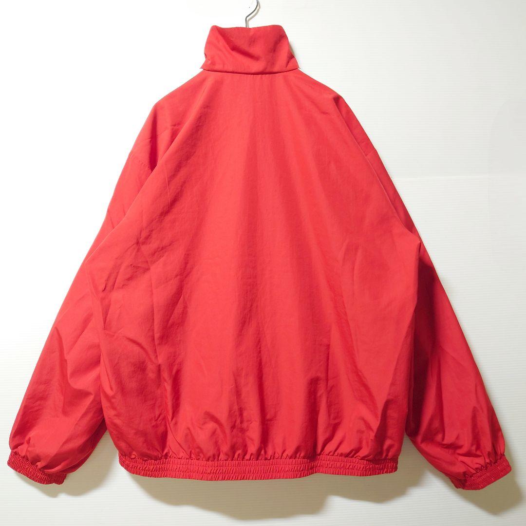 赤XL★adileniumオーバーサイズトラックジャケット★ナイロンジャケット