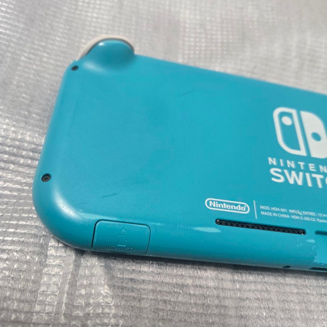 液晶美品 Nintendo switch lite ブルー