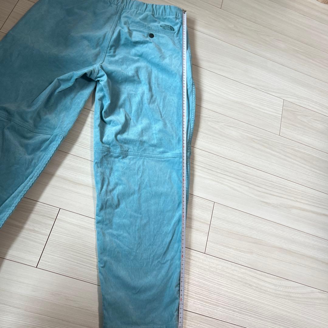 レディース　裏起毛　コーデュロイ　グラナムコードパンツ　ブルーエクリプス