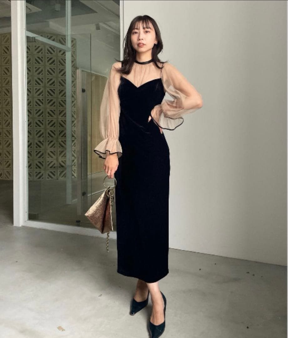 スーツ・フォーマル・ドレス Ameri MANY WAY TULLE VEIL DRESS