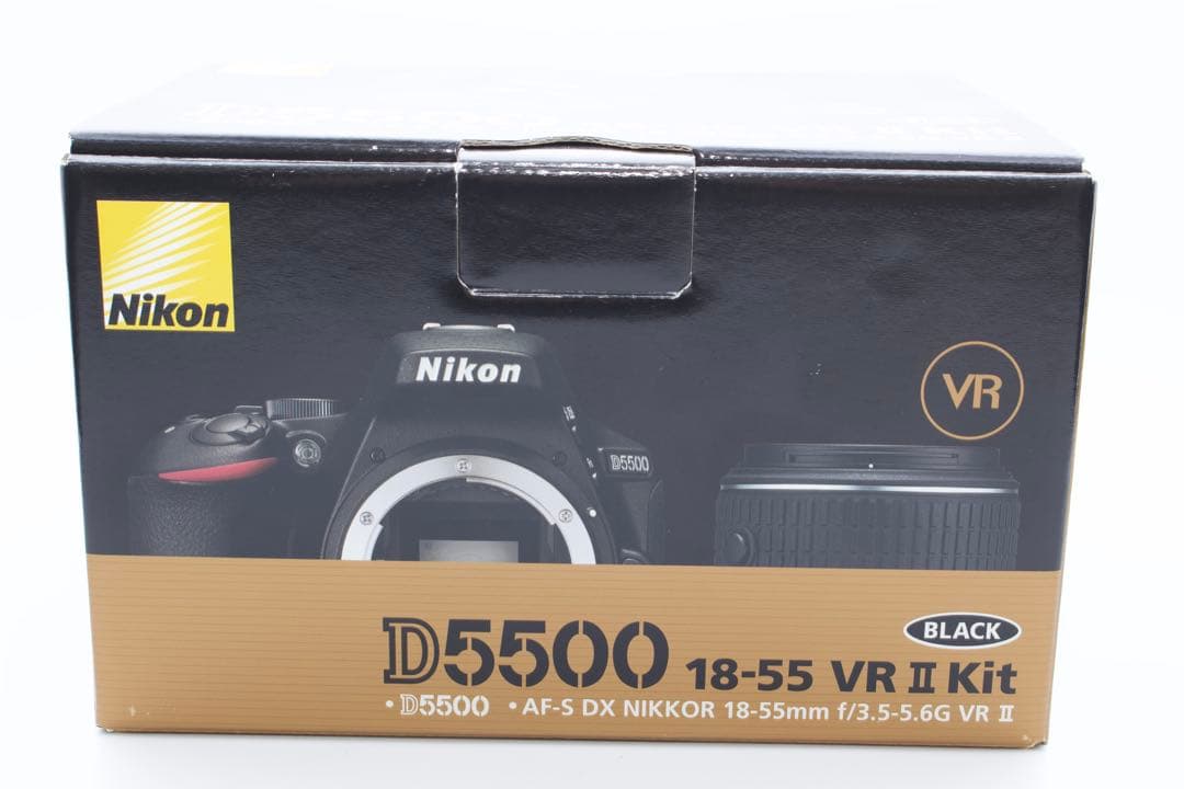 最終価格❣️Nikon D5500 標準レンズキット　手ぶれ補正　箱Wi-Fi搭載