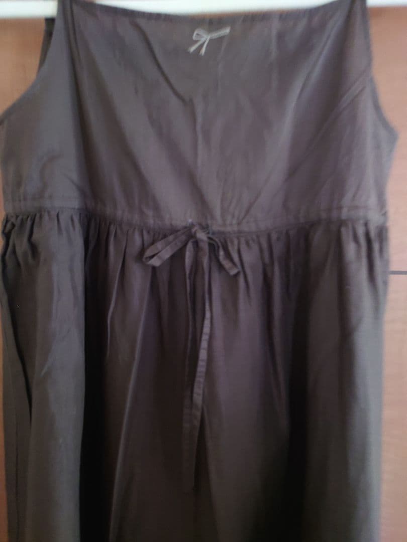 希少　PINKHOUSEピンクハウスの茶色のロングキャミソール