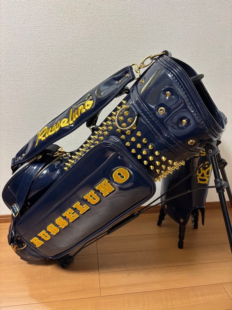 RUSSELUNO ラッセルノ スタンド式 キャディバッグ 6分割 美品 完売品