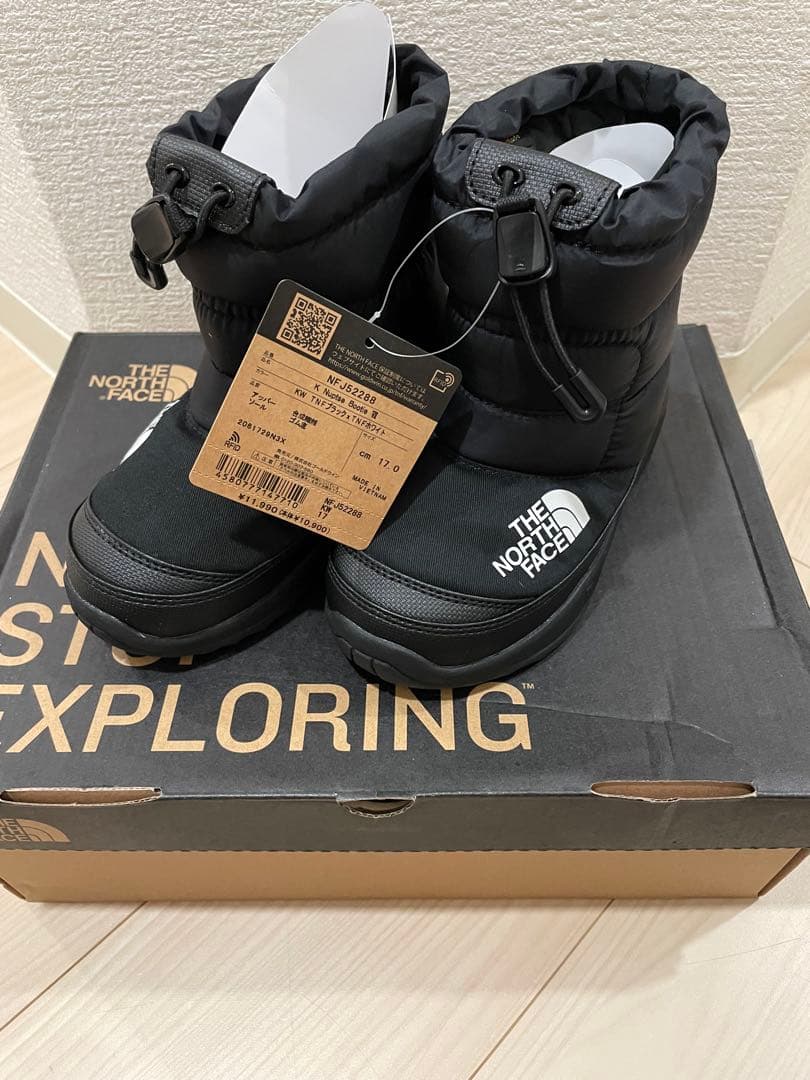 THE NORTH FACE キッズブーツ スノーブーツ　17cm 新品未使用
