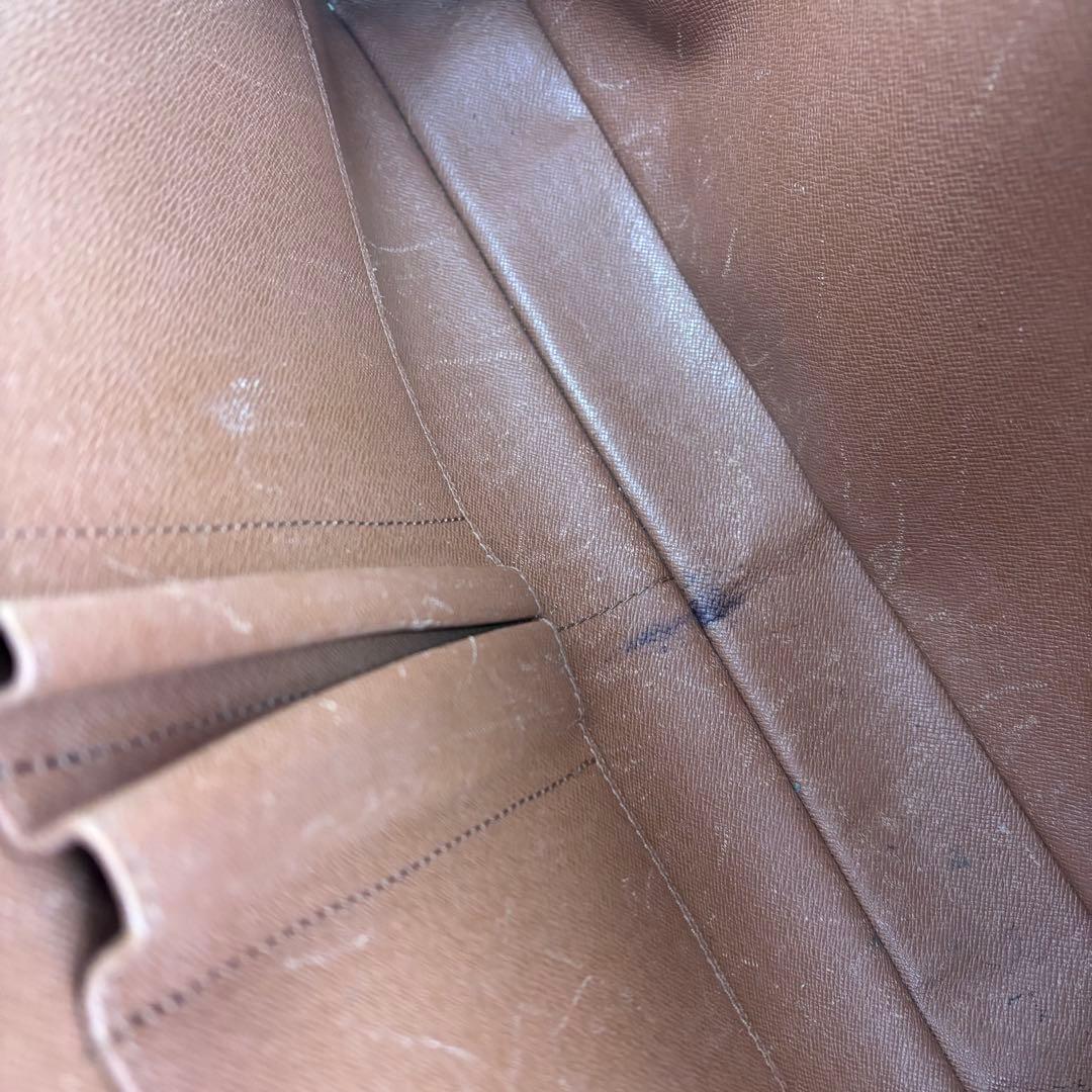 ルイヴィトン ポルトドキュマン ヴォワヤージュ ビジネスバッグ ケニアブラウン