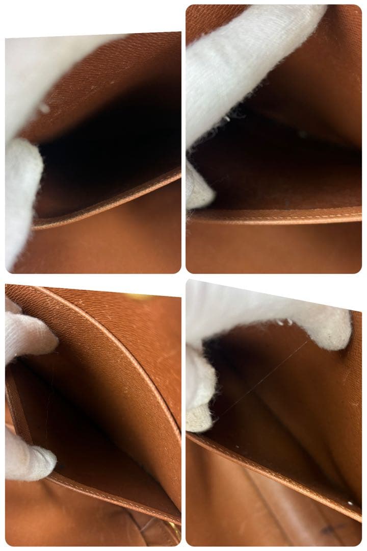 ルイヴィトン ポルトドキュマン ヴォワヤージュ ビジネスバッグ ケニアブラウン