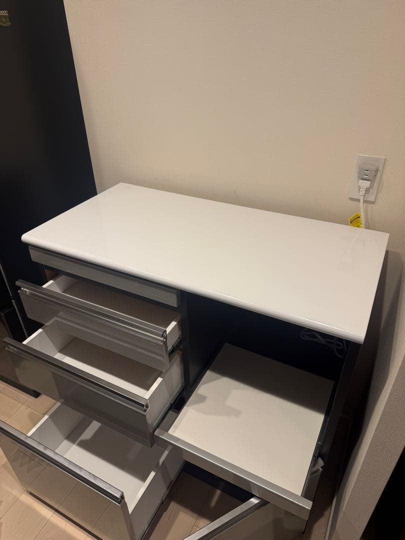 お値引き交渉あり　大川家具　キッチンボード　カップボード