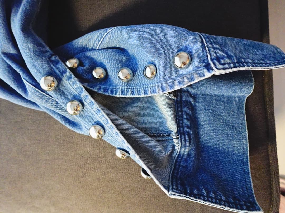 PONY STONE デニムジャケット　ハート