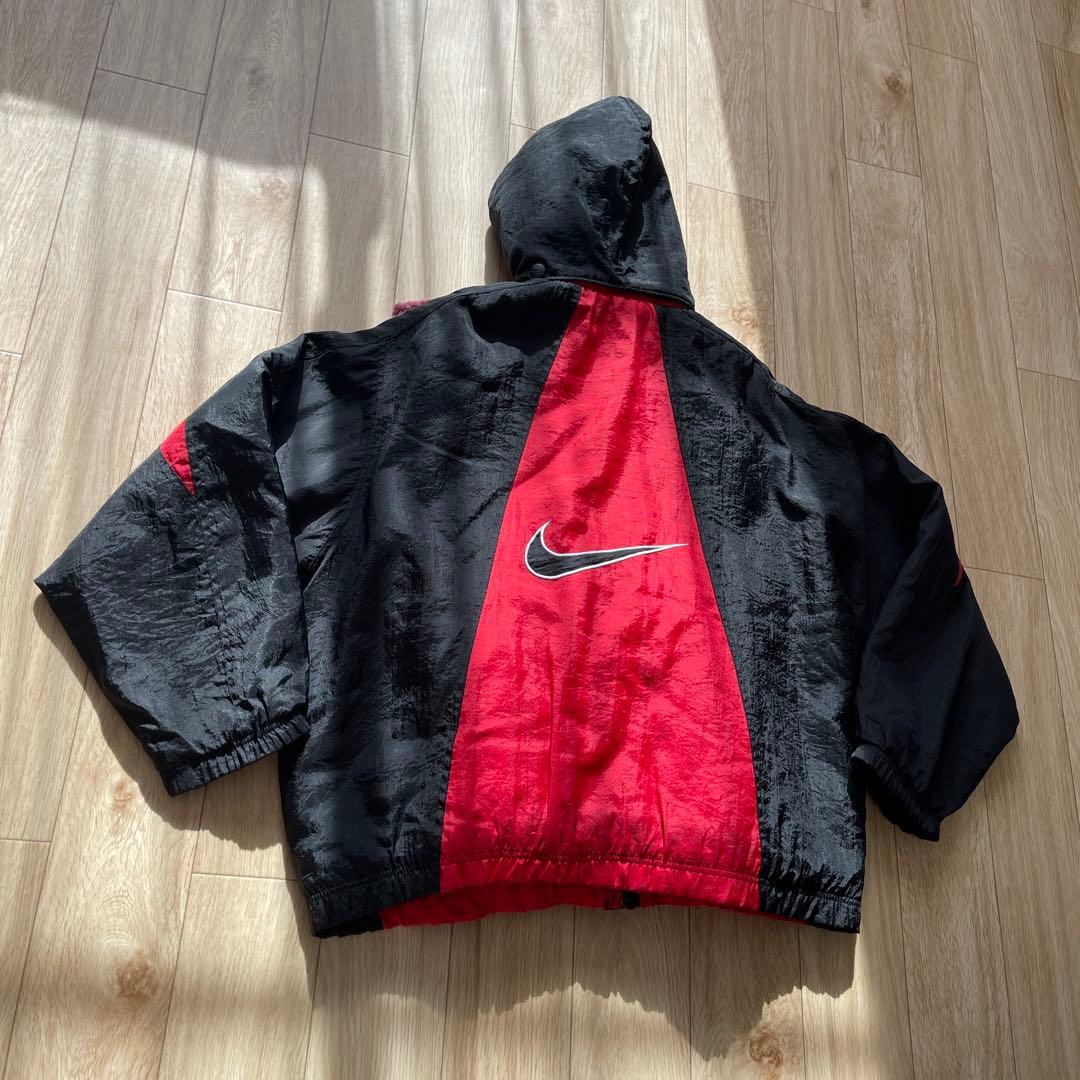 NIKE AIR 中綿ナイロンジャケット 厚手Vintage ビッグシルエット