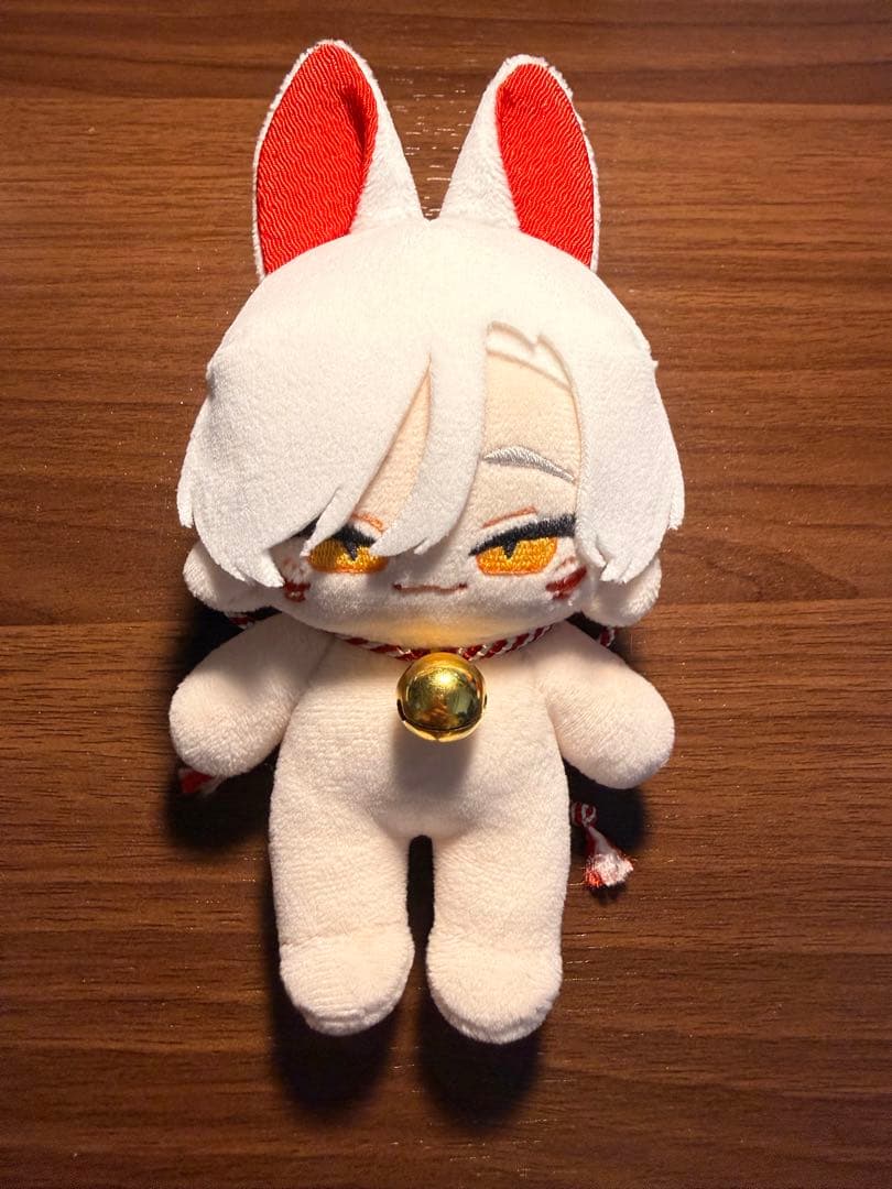 無属性ぬいぐるみ　約10cm 狐モチーフ