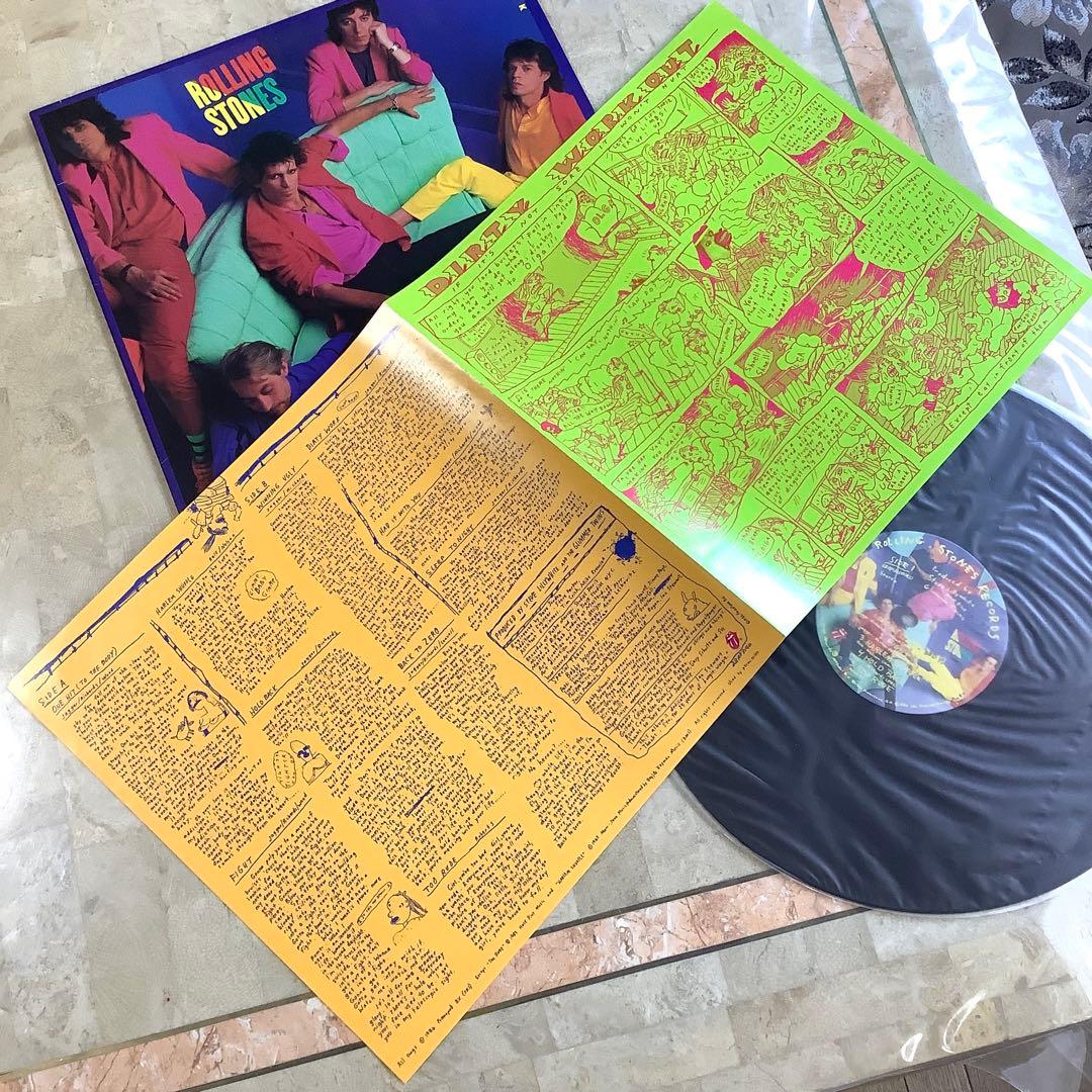 レア非売品!レコード新品! ローリングストーンズ1986年 日本オリジナル