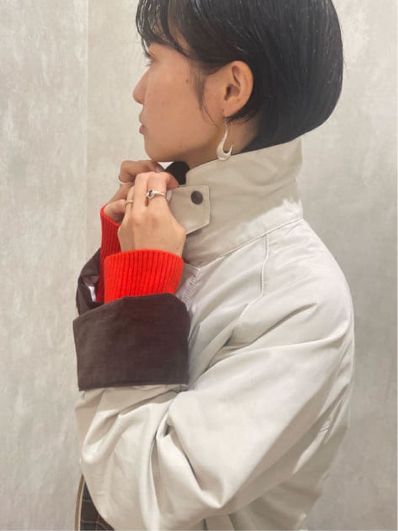 【新品タグ付】ハーフコート ライトベージュTOMORROWLAND ¥39600