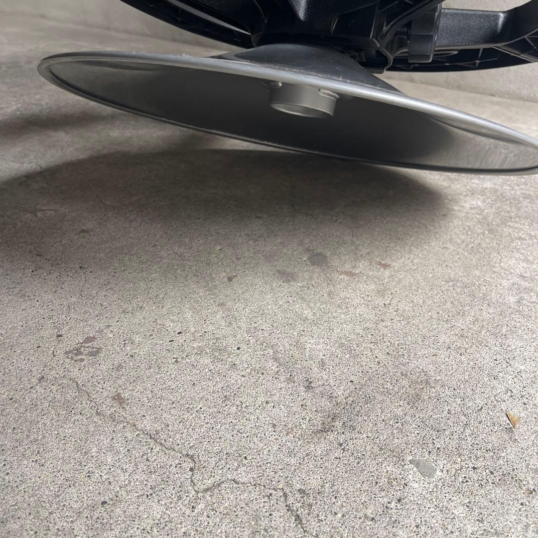 ayur chair アーユルチェア ルナ　足置きリング付　丸ベースタイプ