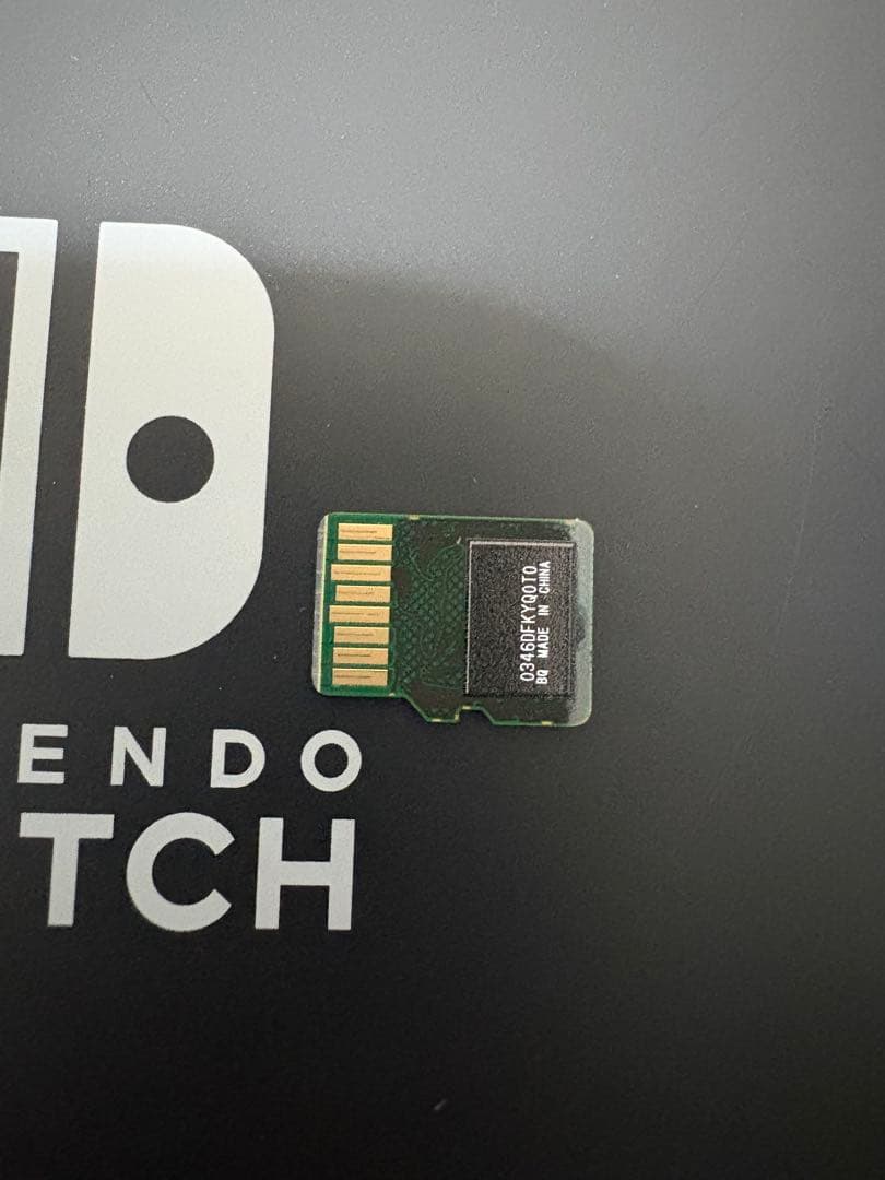 ニンテンドースイッチ 本体 ＋ microSD 256GB付（※Rボタン注意）