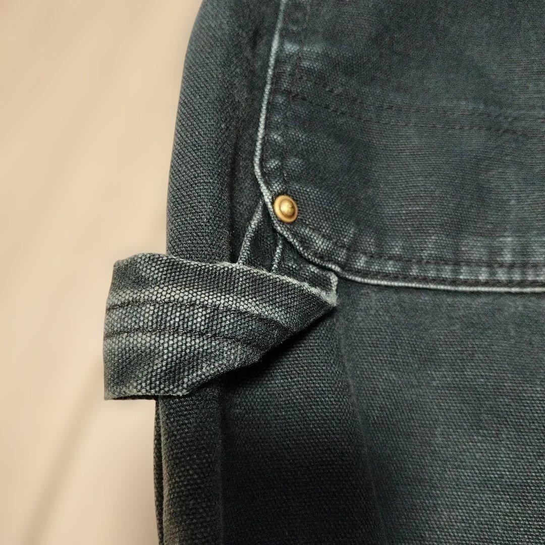 Carhartt B136 ダブルニー ワークパンツ ブラック フェード