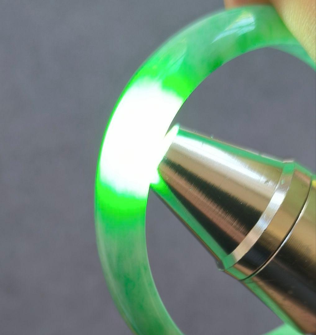 あ〜きゃん♬ 【日本鑑別書付】ミャンマー産本翡翠の貴妃バングルとリング2点