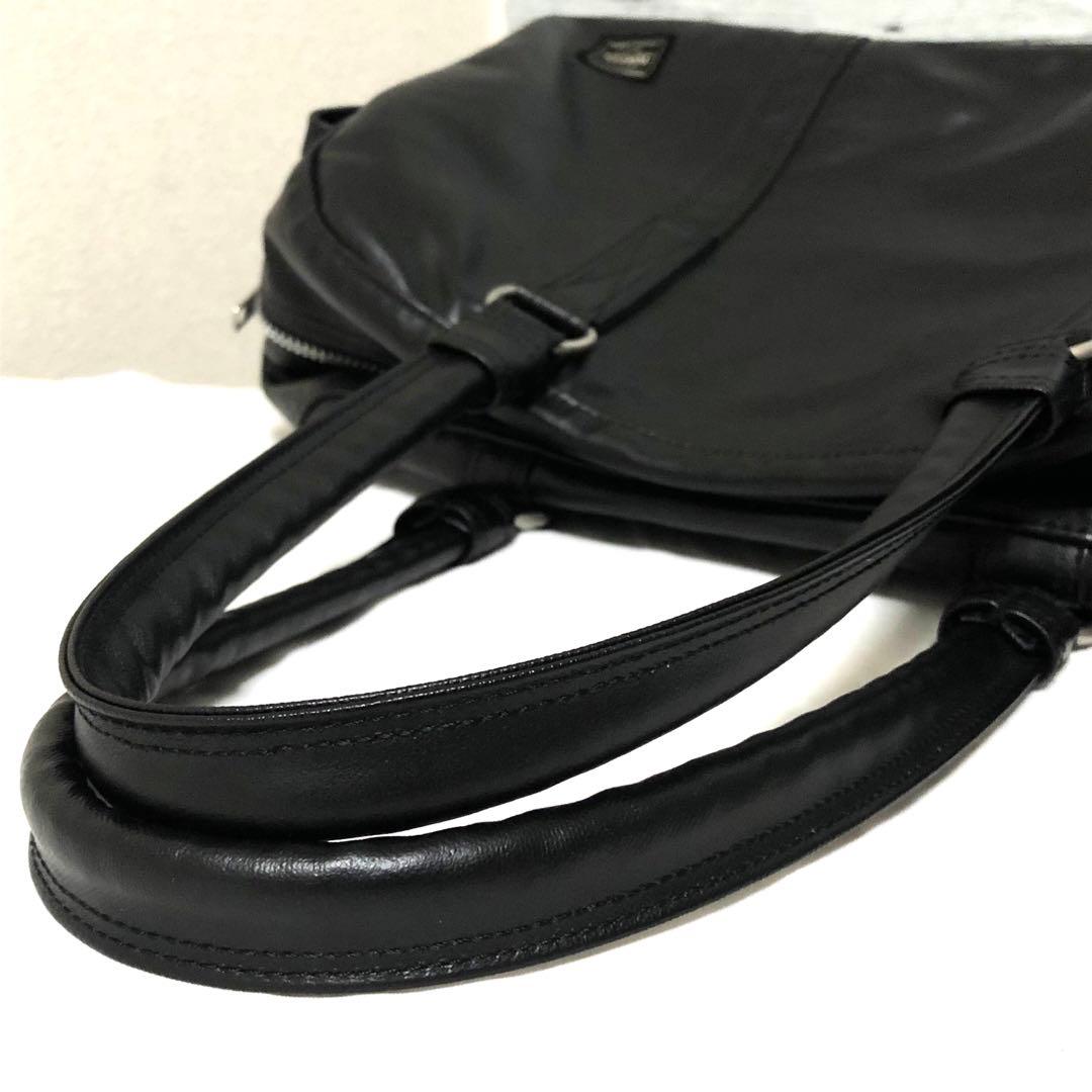 未使用級✨現行タグ ポーターフリースタイル ボストンバッグ黒 大容量 吉田カバン