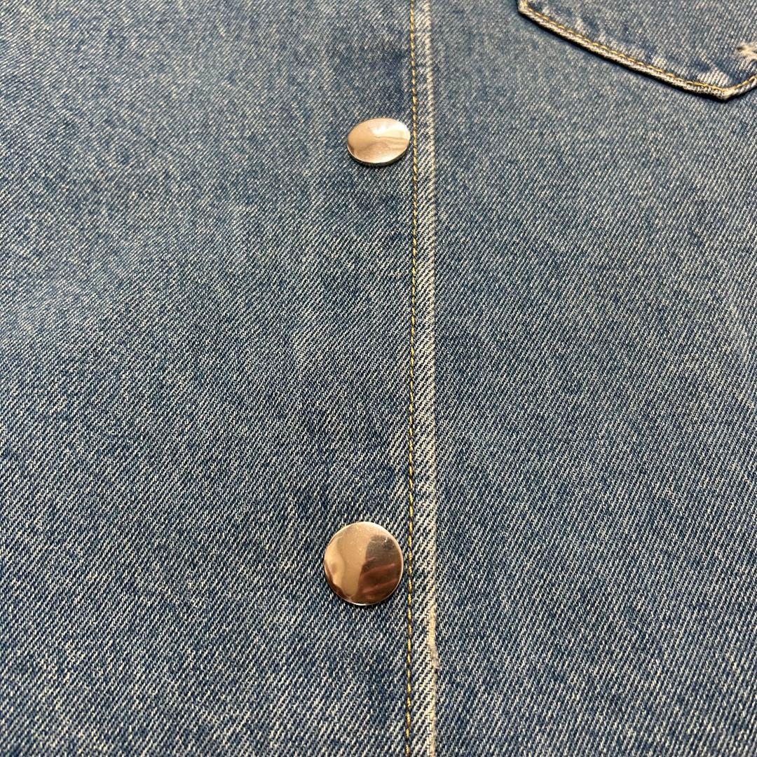 【極美品】プラダ デニムシャツ　オーバーサイズ　36 S