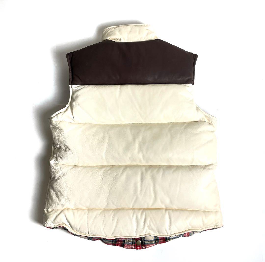 Y'2 LEATHER PRODUCTS ダウンベスト リバーシブル 割引不可