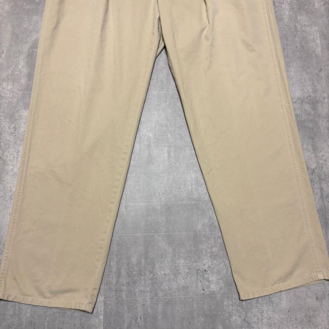90s ポロバイラルフローレン　USA製 ポロチノ　チノパン　初期タグ　w42