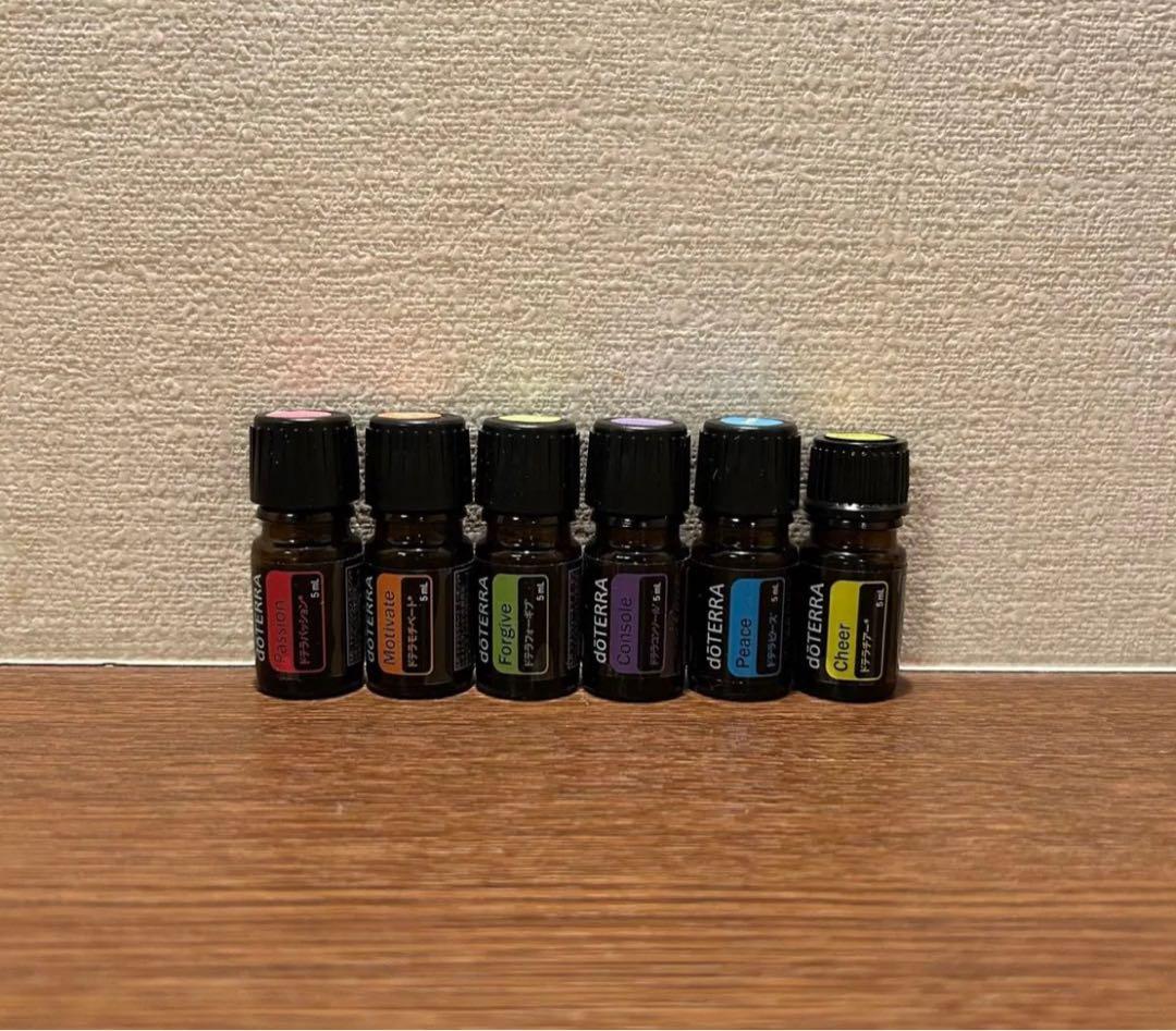 ドテラ　感情オイル　6本セット dTERRA アロマ エッセンシャルオイル