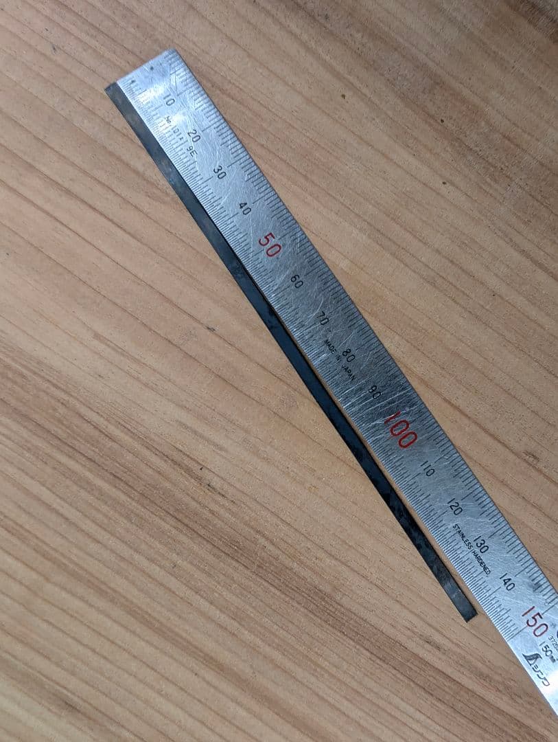 K18ハンドメイドバングル 約8.1g