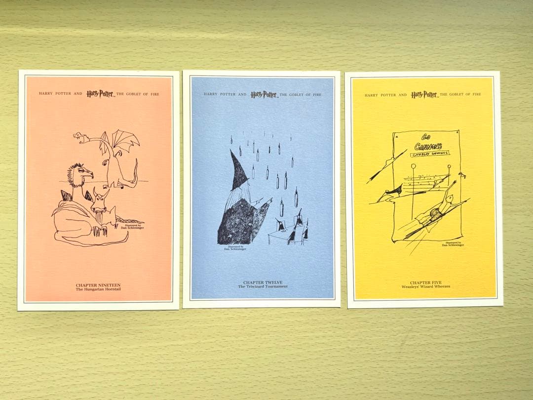 【初版あり】ハリー・ポッターシリーズ ポストカード シール