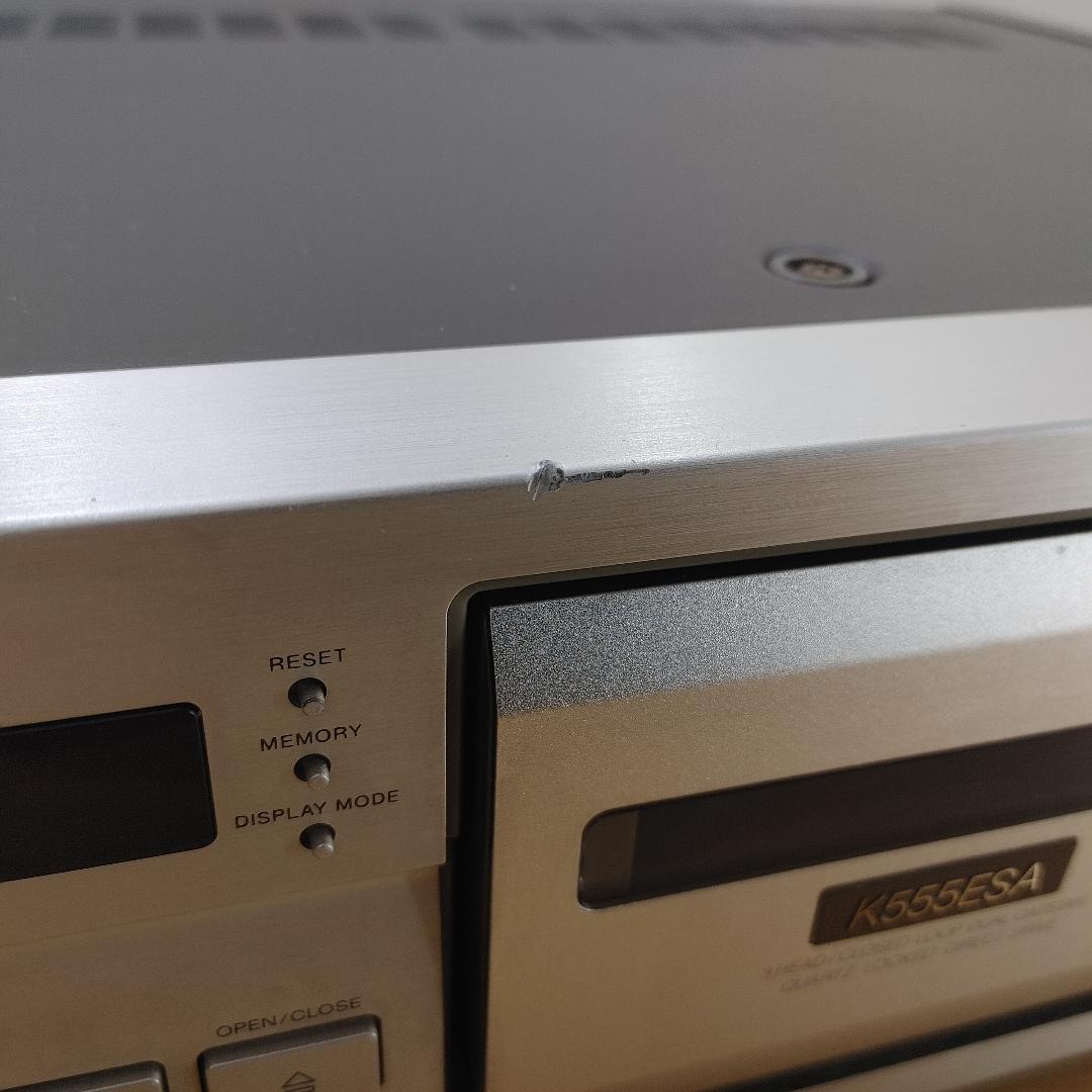 SONY TC-K555ESA【ジャンク】