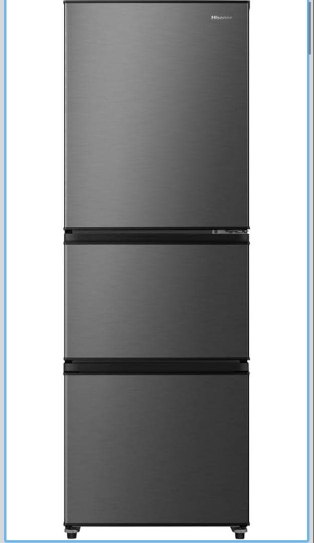 ハイセンス 冷蔵庫 右開き 3ドア 大容量 HR-D28ES スペースグレー