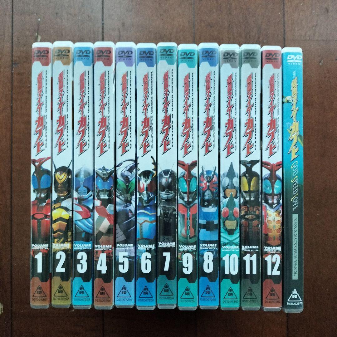 仮面ライダーカブト DVD全巻 VOL.1〜12＋劇場版