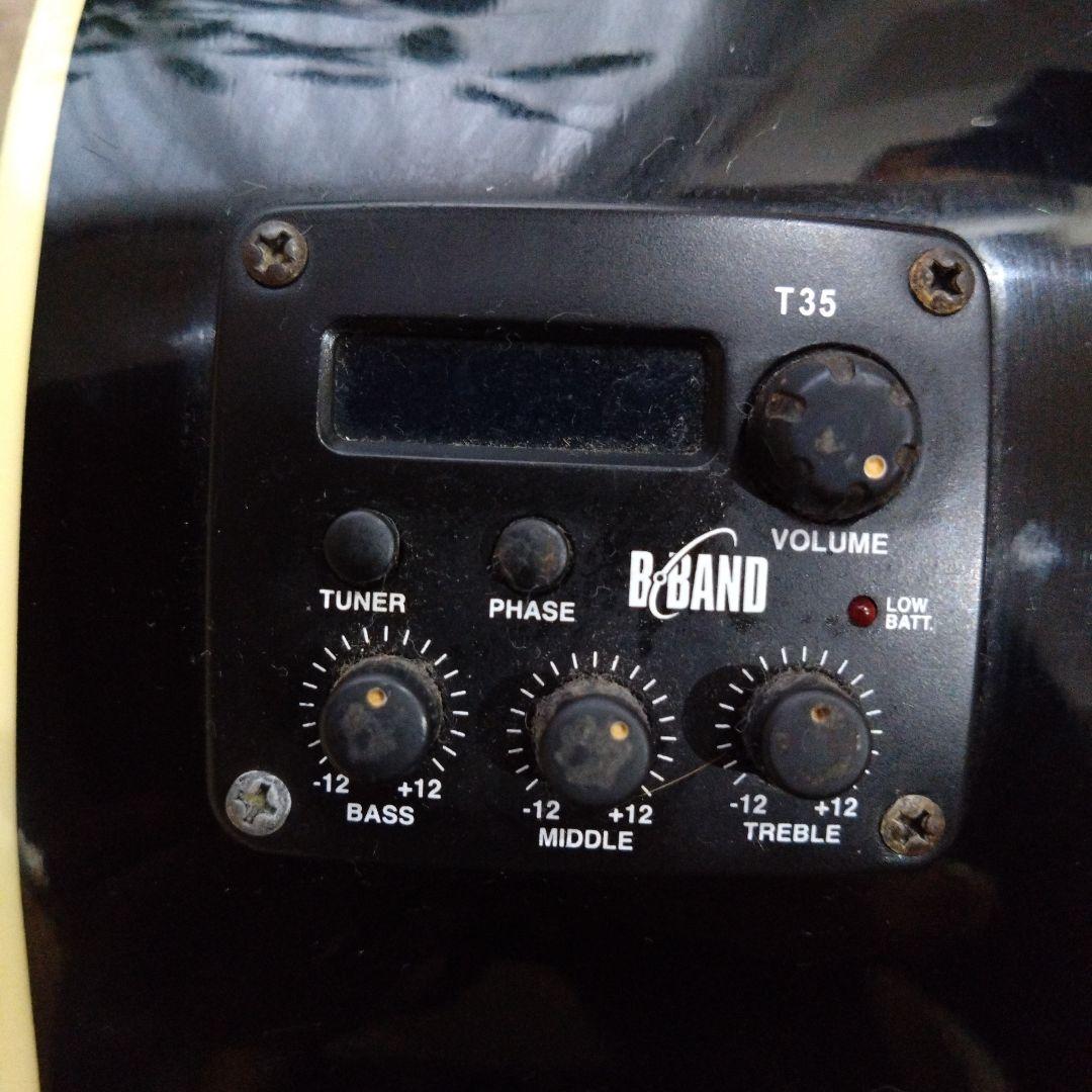 エレクトリックアコースティックギターJames JE450　ブラック