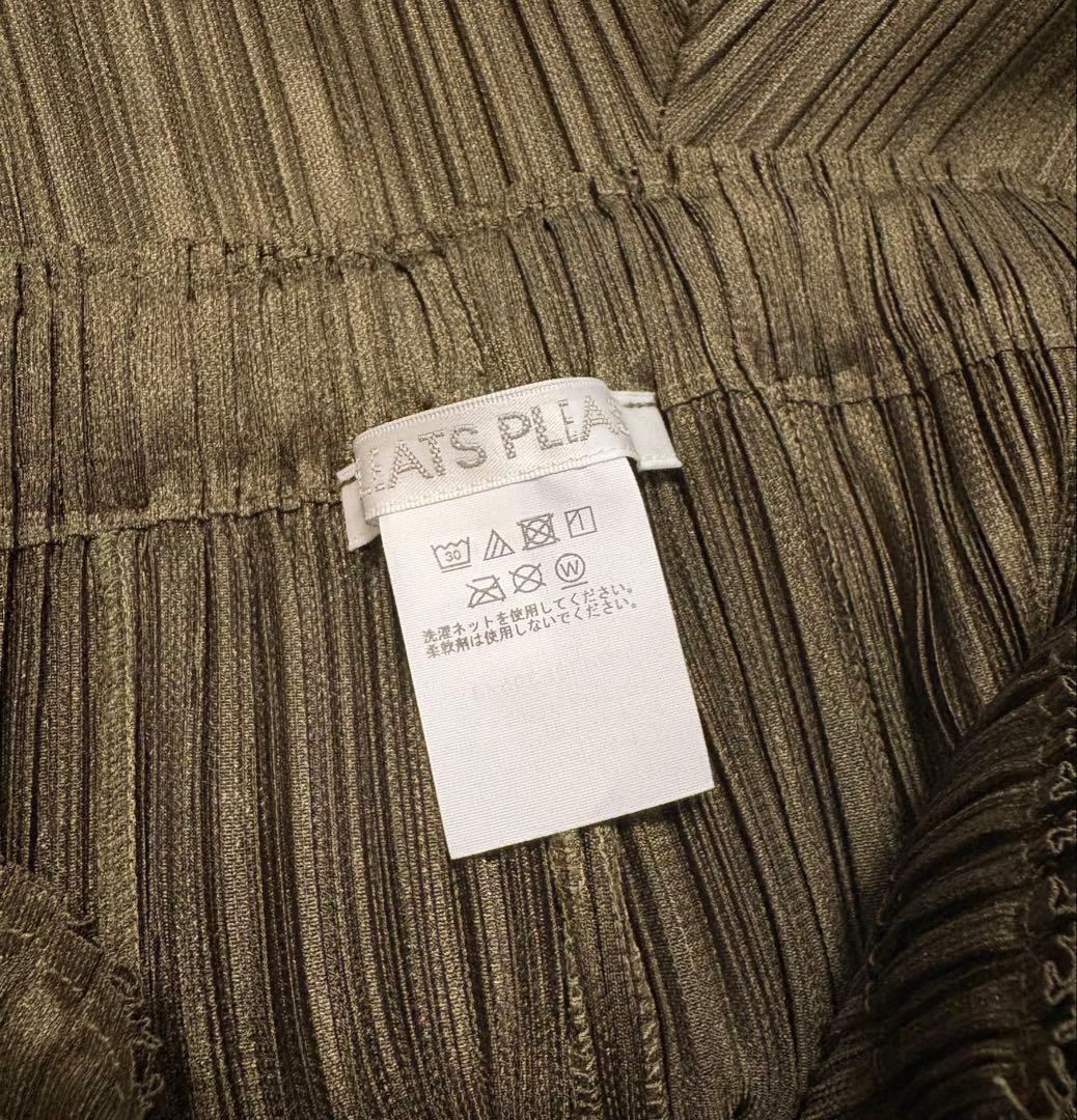 プリーツプリーズ PLEATS PLEASE カーゴパンツ カーキ 3