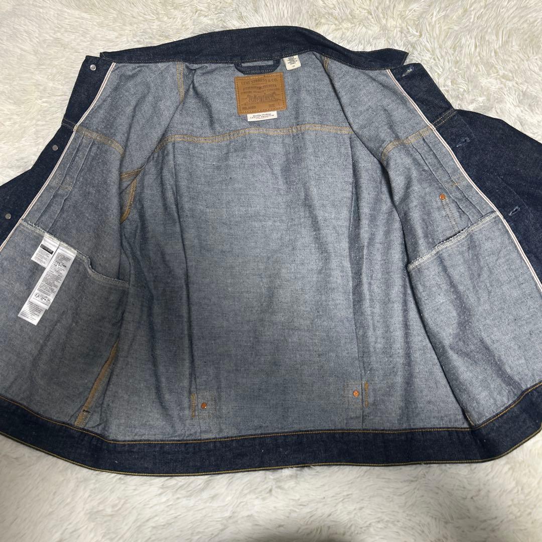 LEVI'S PREMIUM 1st 大戦モデル　デニムジャケット　濃紺　L