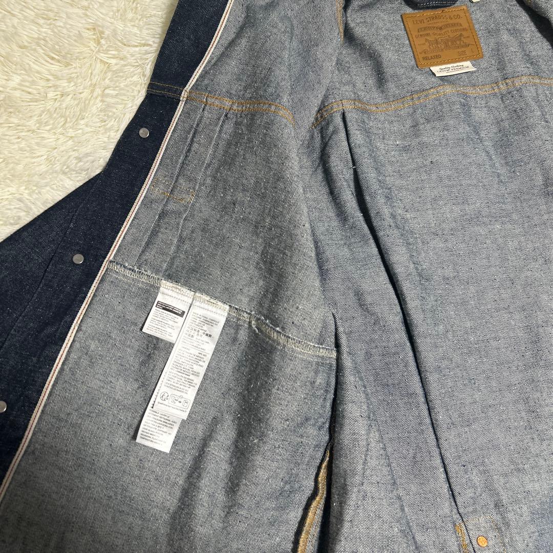 LEVI'S PREMIUM 1st 大戦モデル　デニムジャケット　濃紺　L