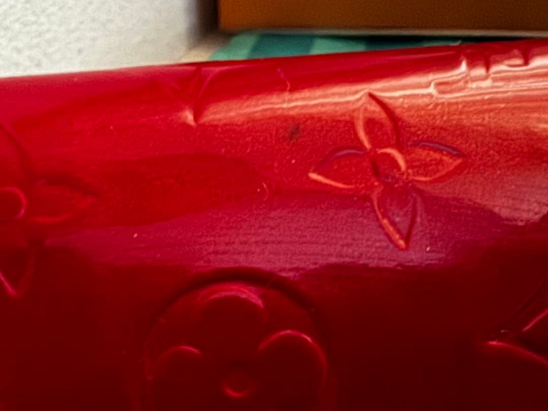 九紋 竜ルイヴィトン モノグラム レッド②