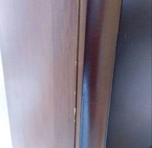 洋風箪笥　レトロ家具　木製チェスト　引出し4段　洋たんす　飾りタイル　タンス