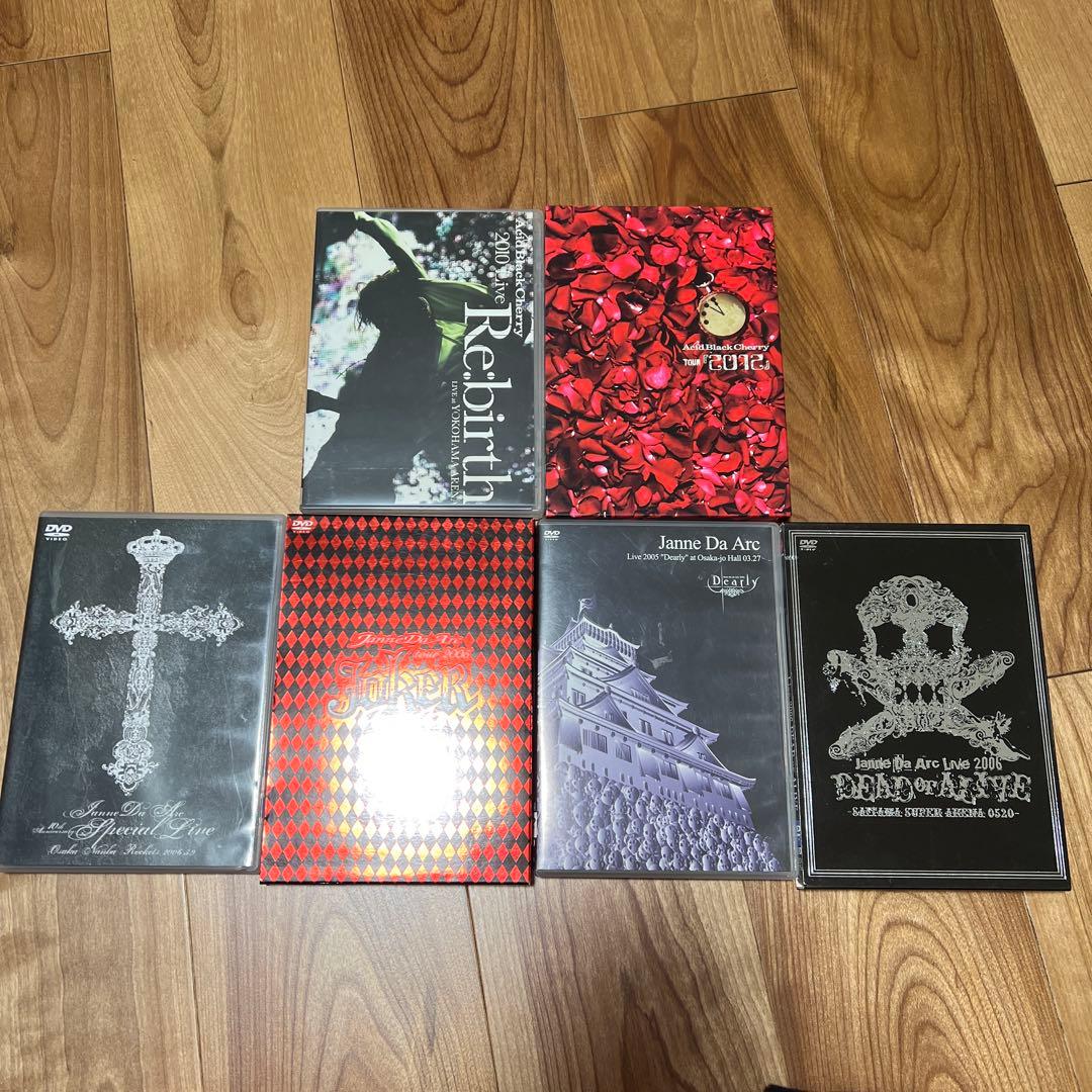 JanneDaArc/AcidBlackCherryDVD 6枚組