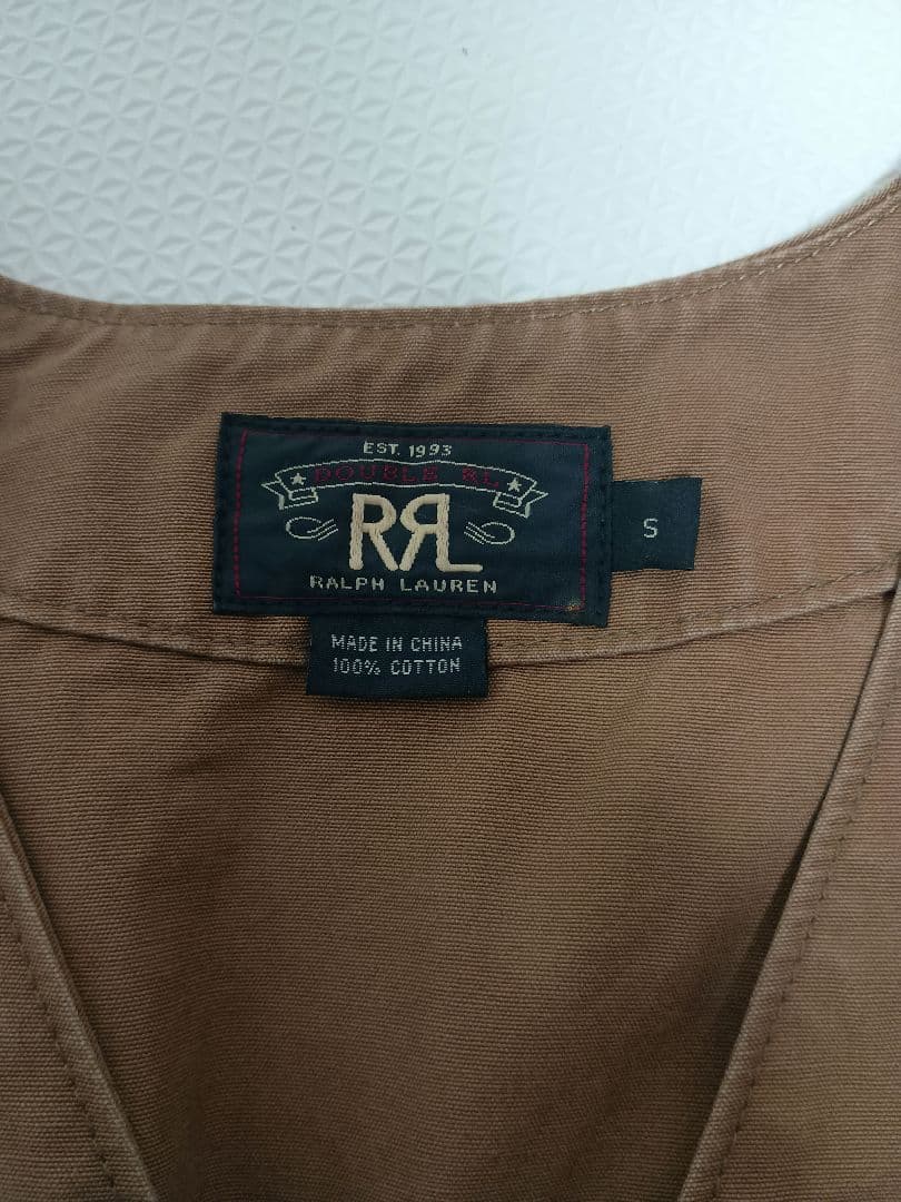 RRL　ラルフローレン　ダブルアールエル　ベスト　ワークベスト